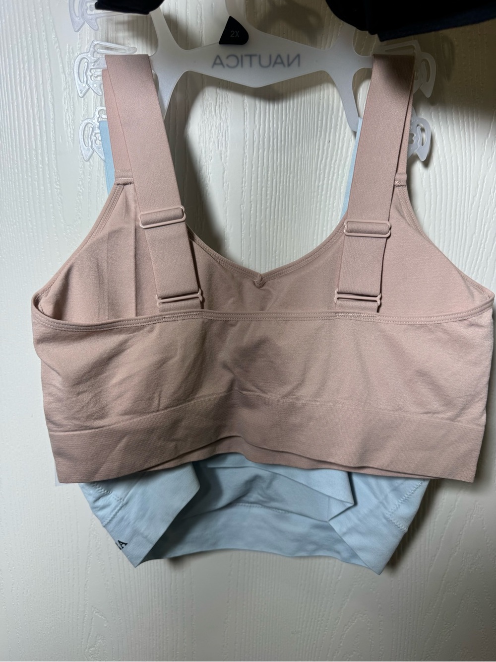 Nautica Bralette Set in Light Blue, Blush & Black - Picture 5 of 7